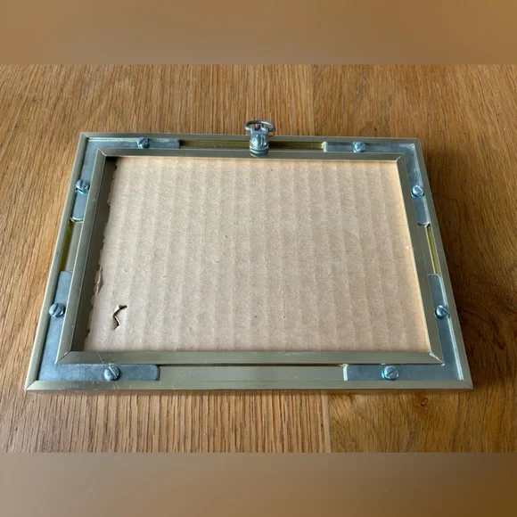 Vintage Framed Landscape Watercolour Art Print with Gold Frame - Picture 4 of 9